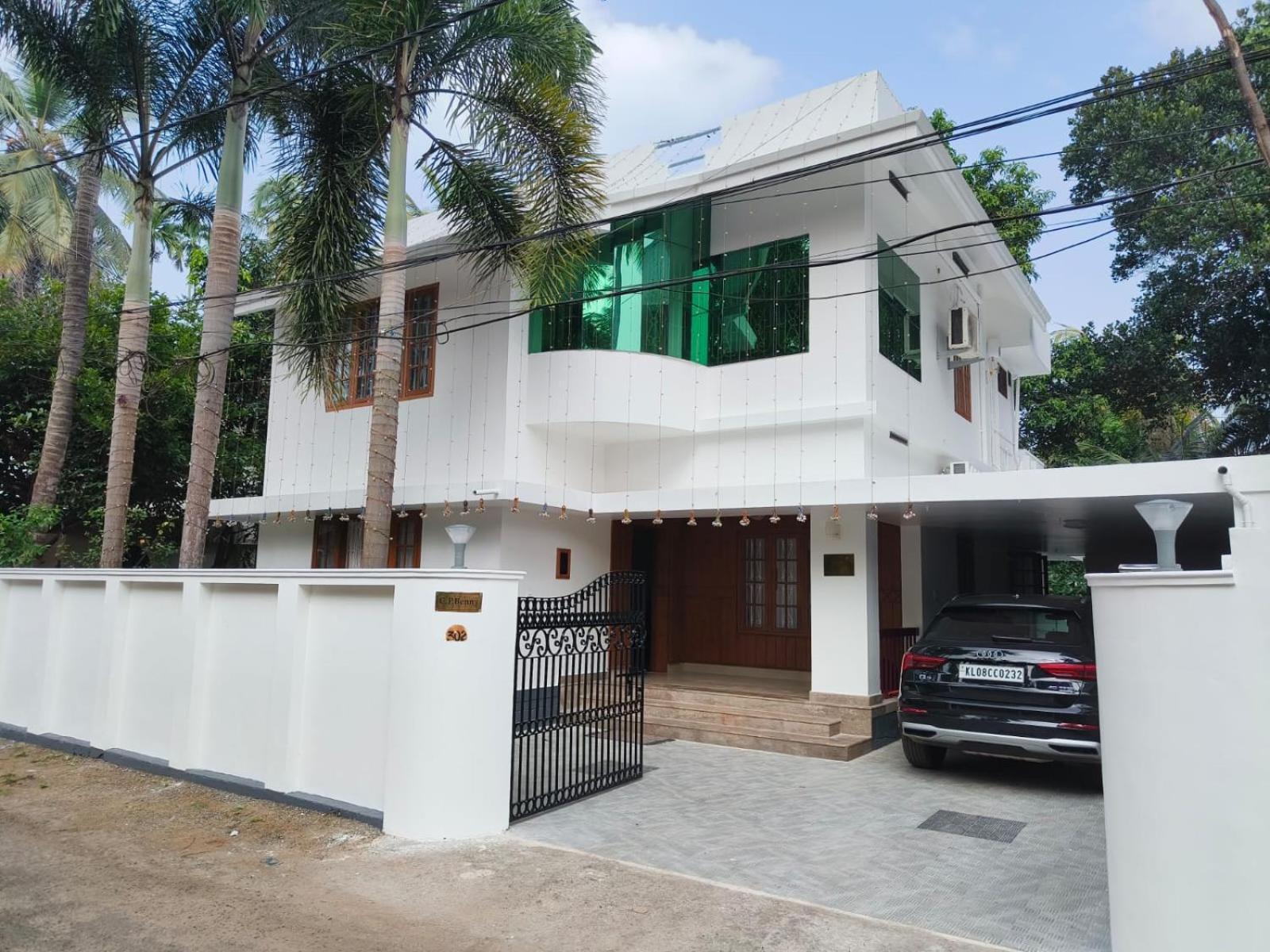 Вилла White House Thrissur Экстерьер фото